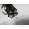 Low Voltage Overhead Insulated Cable 1x50+54.6